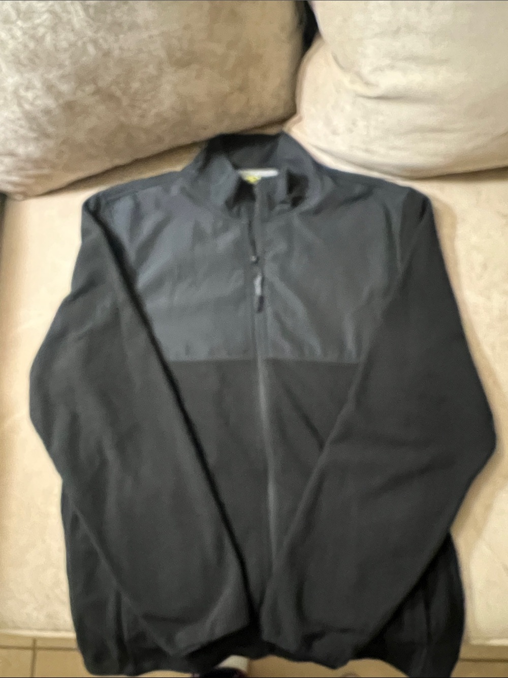 Athletic Works Black Lightweight Full-Zip Jacket M 38-40